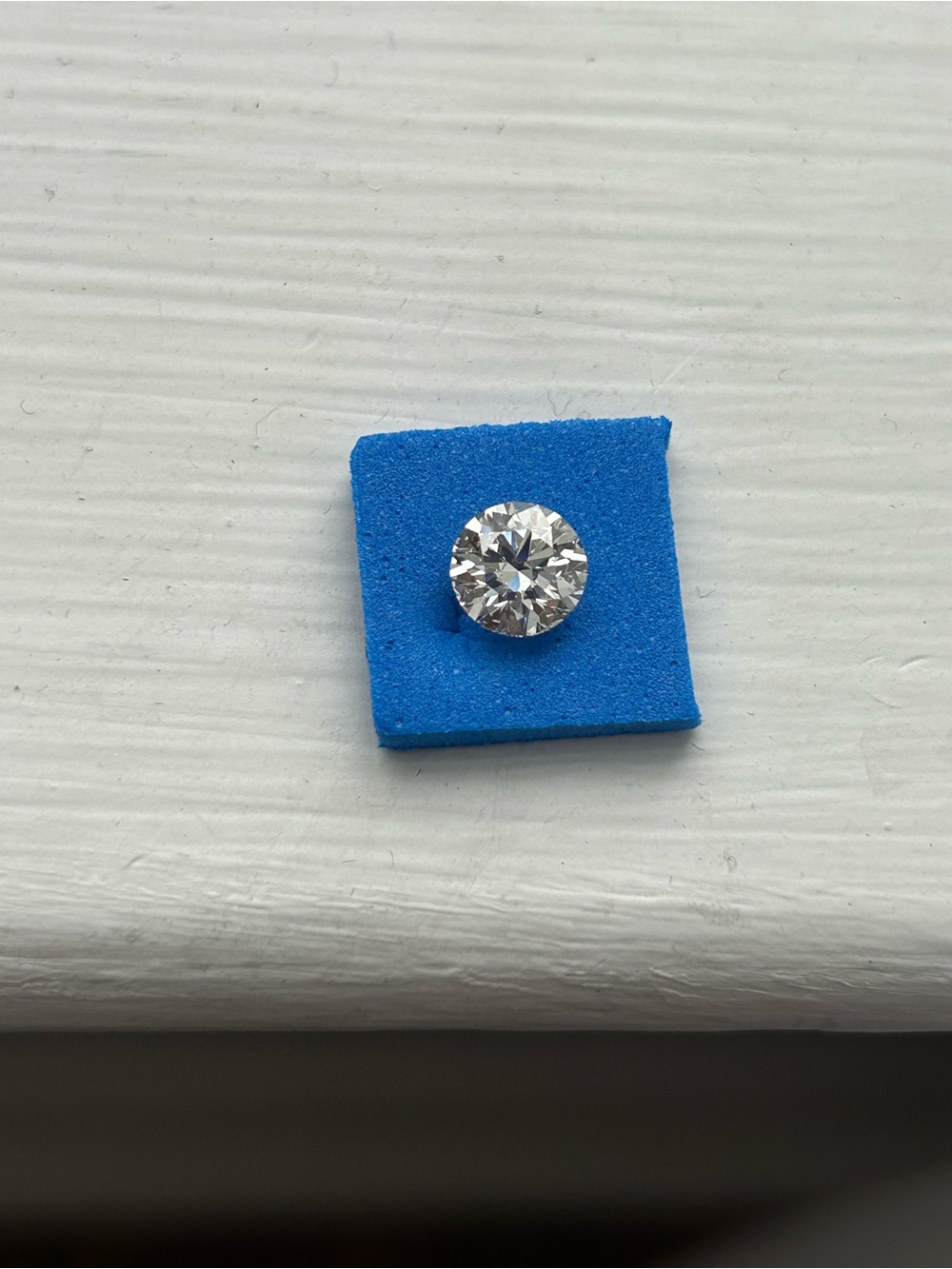 IGI certified lab grown diamond
